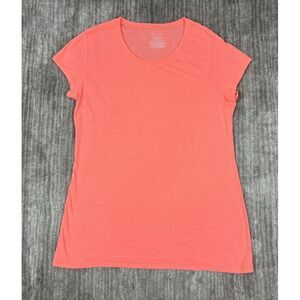 No Boundaries Shirt Juniors‎ 19 Pink Round Neck Light Weight Cap Sleeve